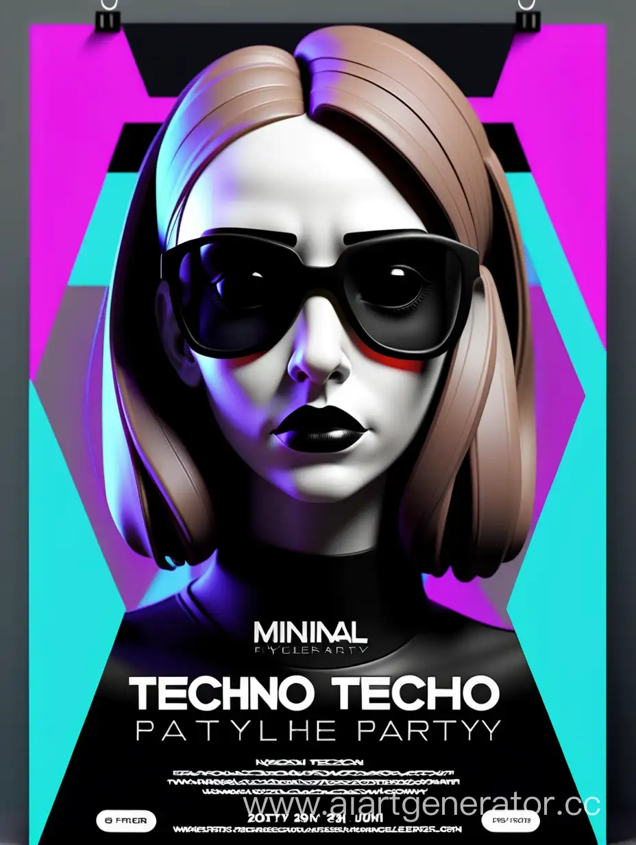 minimal techno party
make flyer pls