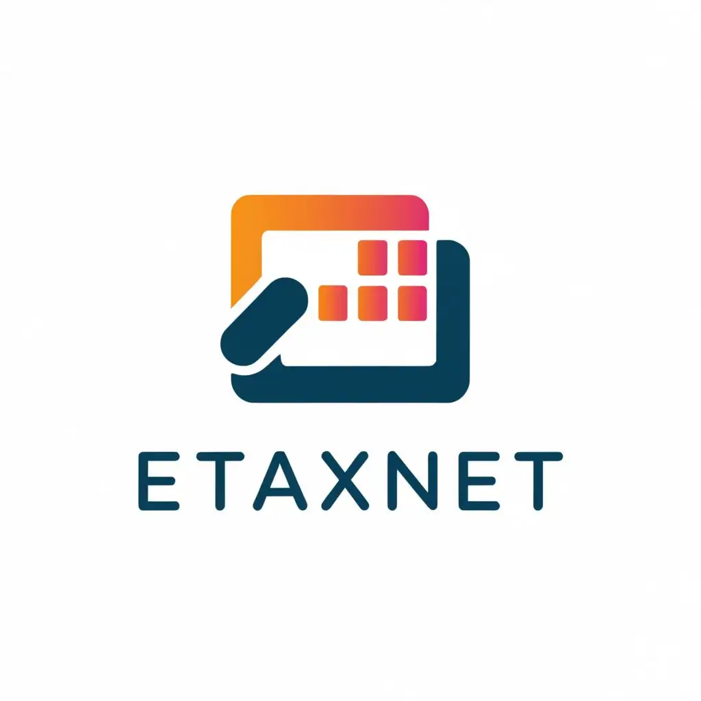 LOGO-Design-For-ETaxnet-Minimalistic-Accounting-Logo-in-Shades-of-Pink-and-Blue