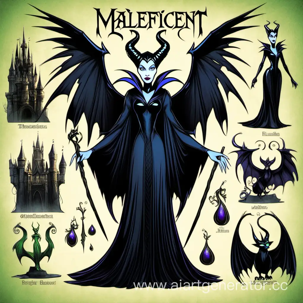 Maleficent-Movie-Characters-in-Iconic-Scene