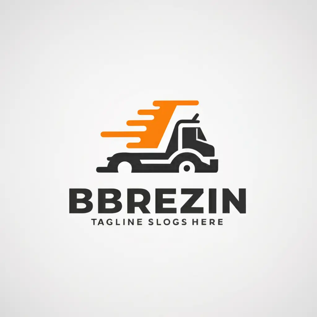 a logo design,with the text "Brezi", main symbol:towing truck,Moderate,be used in Automotive industry,clear background