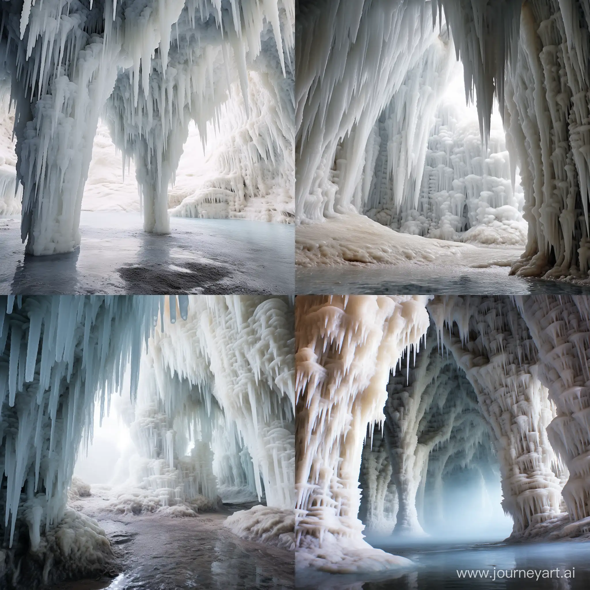 Enchanting-Stalactite-Cave-with-Majestic-Ice-Columns