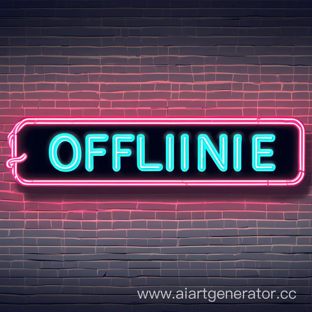 Vibrant-Neon-Sign-Offline-Abstract-Glowing-Lights-in-the-Dark