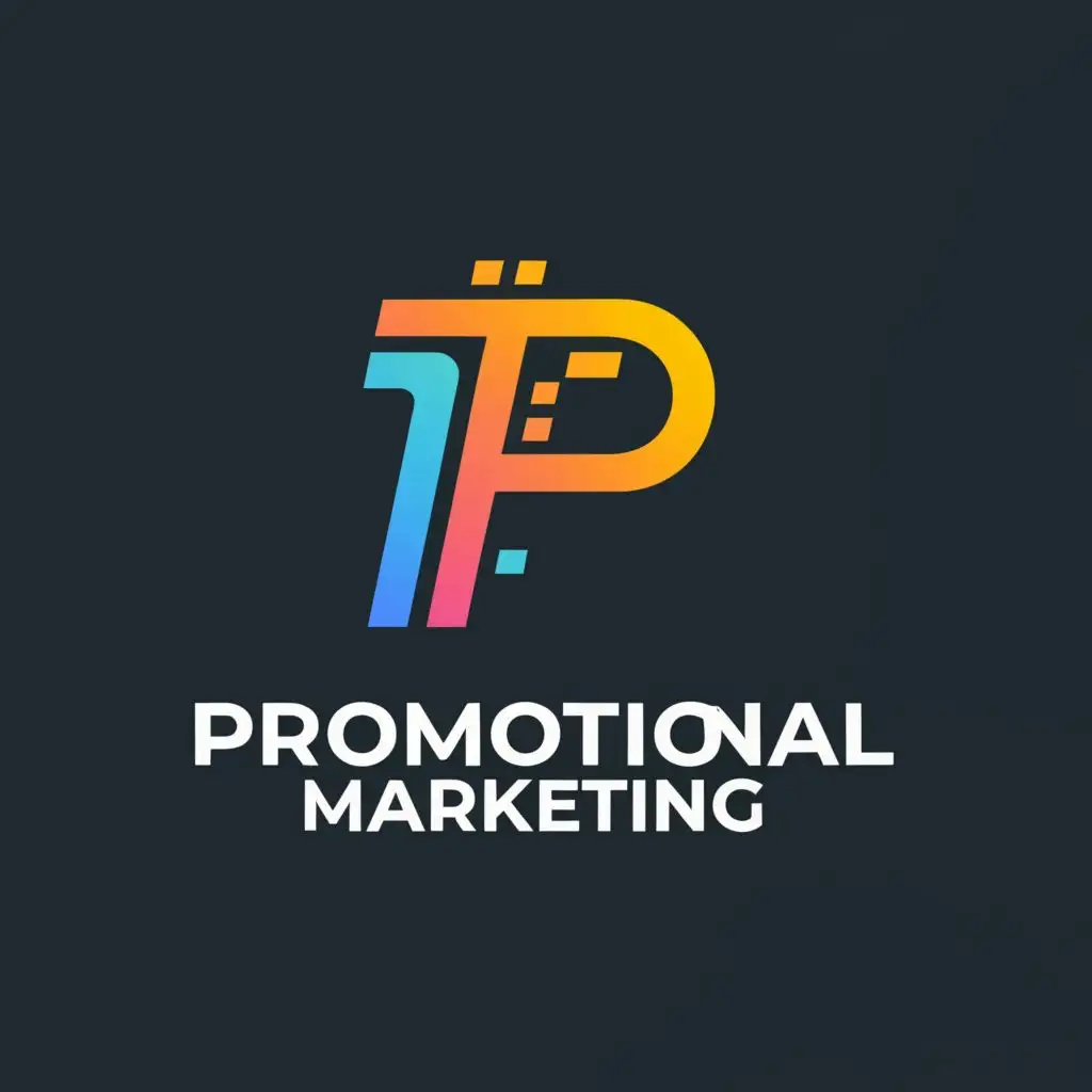 a logo design,with the text "Promotional Marketing", main symbol:Advertisement