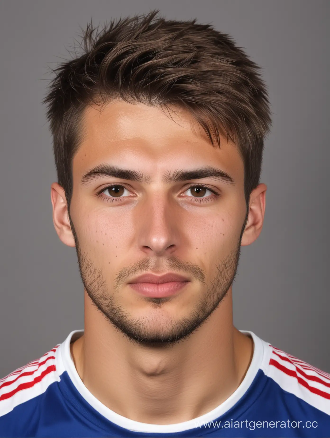Trendy-Russian-Footballer-with-Short-Stubble-Passport-Portrait-at-25