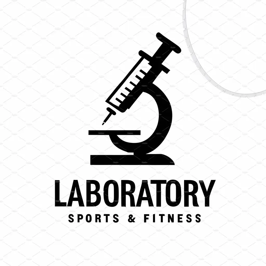 LOGO-Design-For-LabFit-Microscope-and-Syringe-with-Laboratory-Text