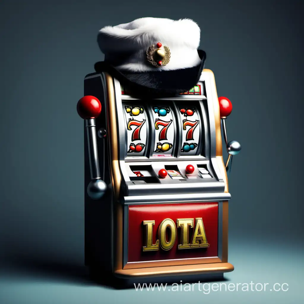 RussianThemed-Slot-Machine-with-Ushanka-Hat