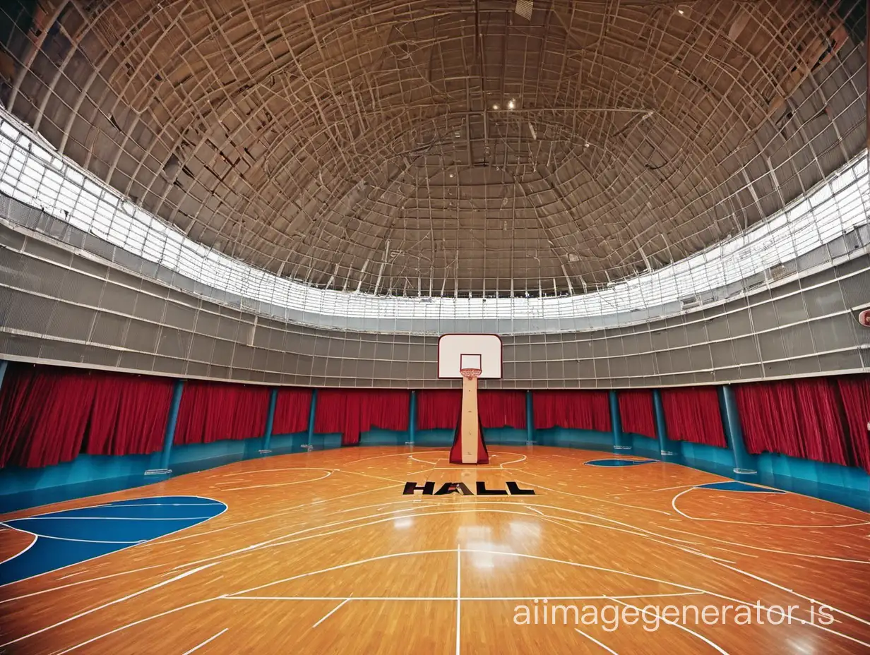Basketball hall