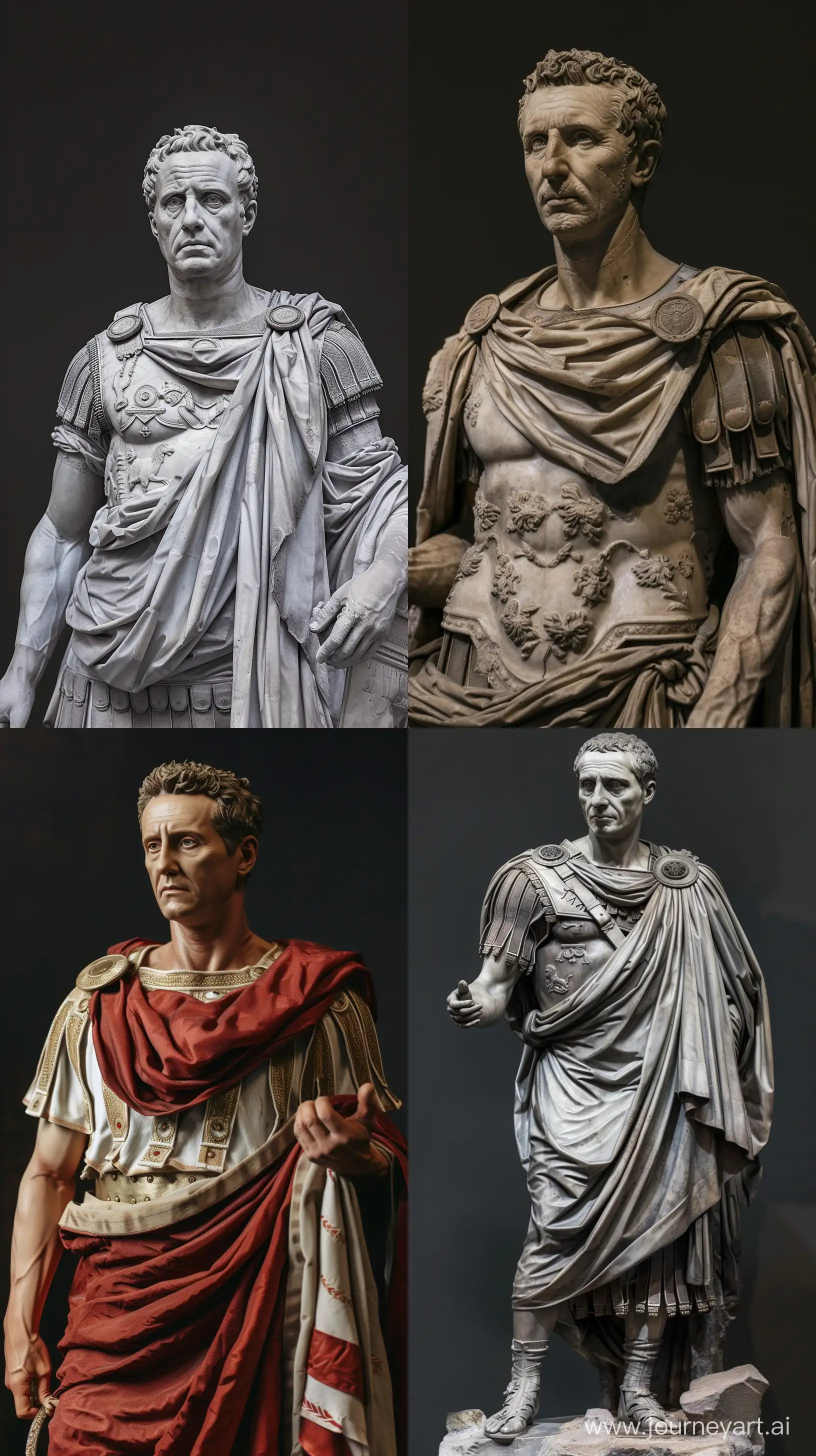 Julius Caesar, corporate outfit, stock photo, corporate profile picture --ar 9:16