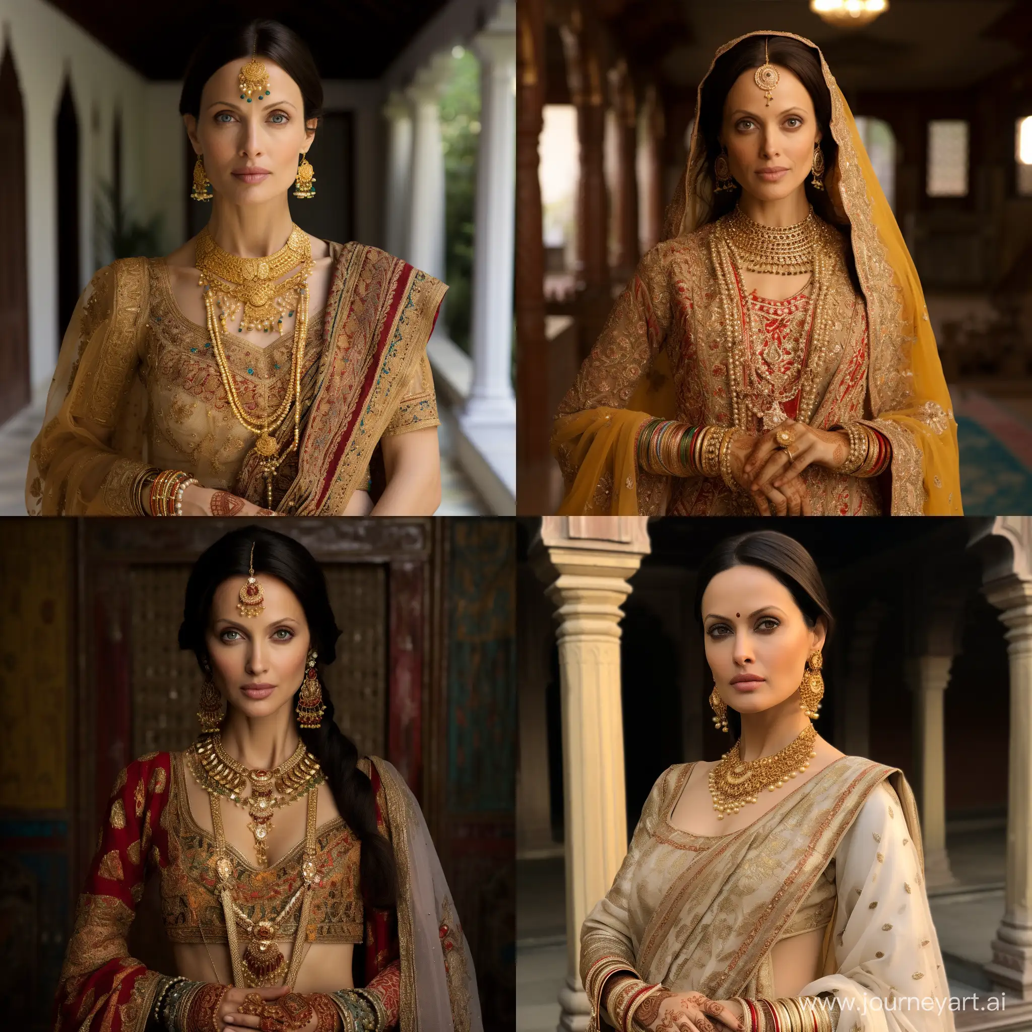 Angelina-Jolie-Elegantly-Adorned-in-Indian-Attire
