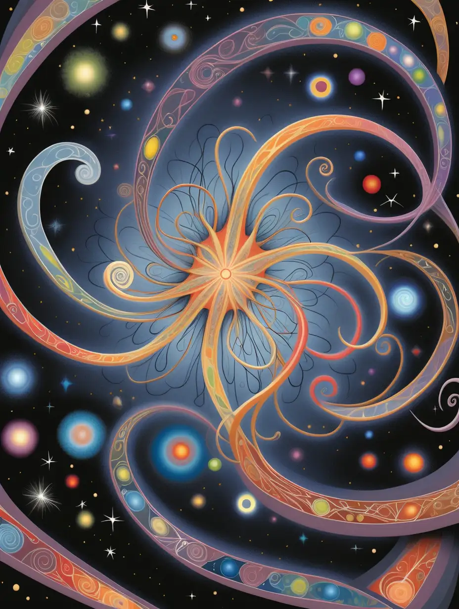Cosmic Ballet Billions of Galaxies in a Vast Tapestry