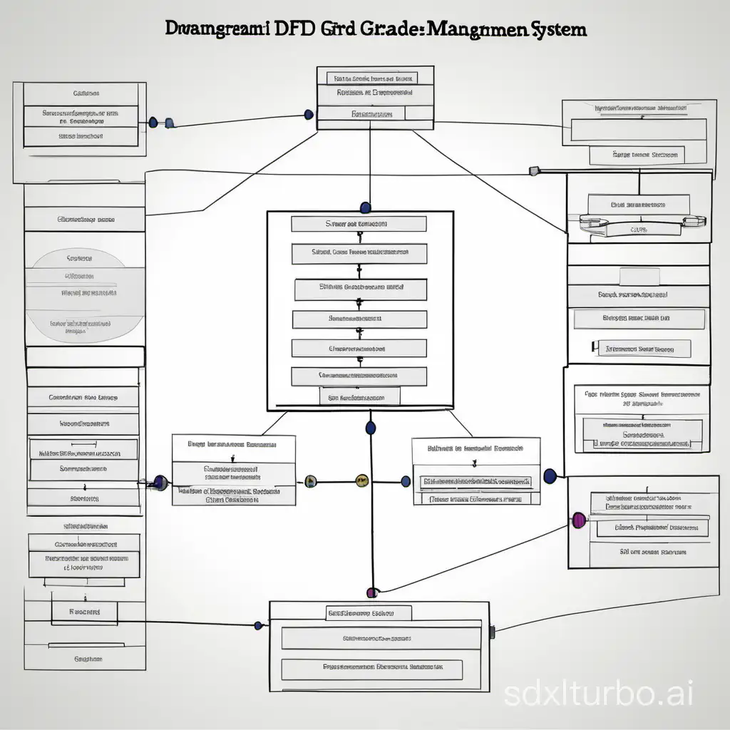 Student-Grade-Information-Management-System-Diagram