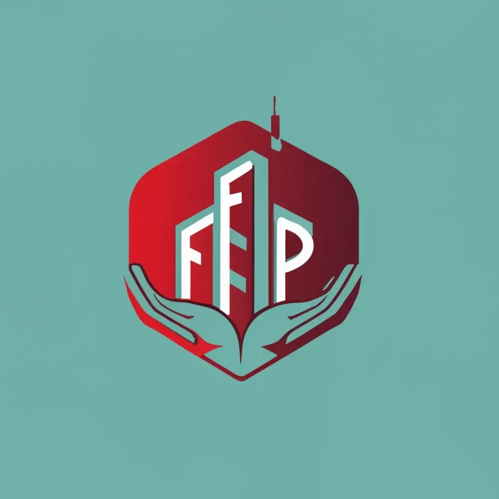 logo, logo, futuristic  logo of a skyscraper and Moroccan door, with the text "F.M.P.R", typography, be used in Medical Dental industry