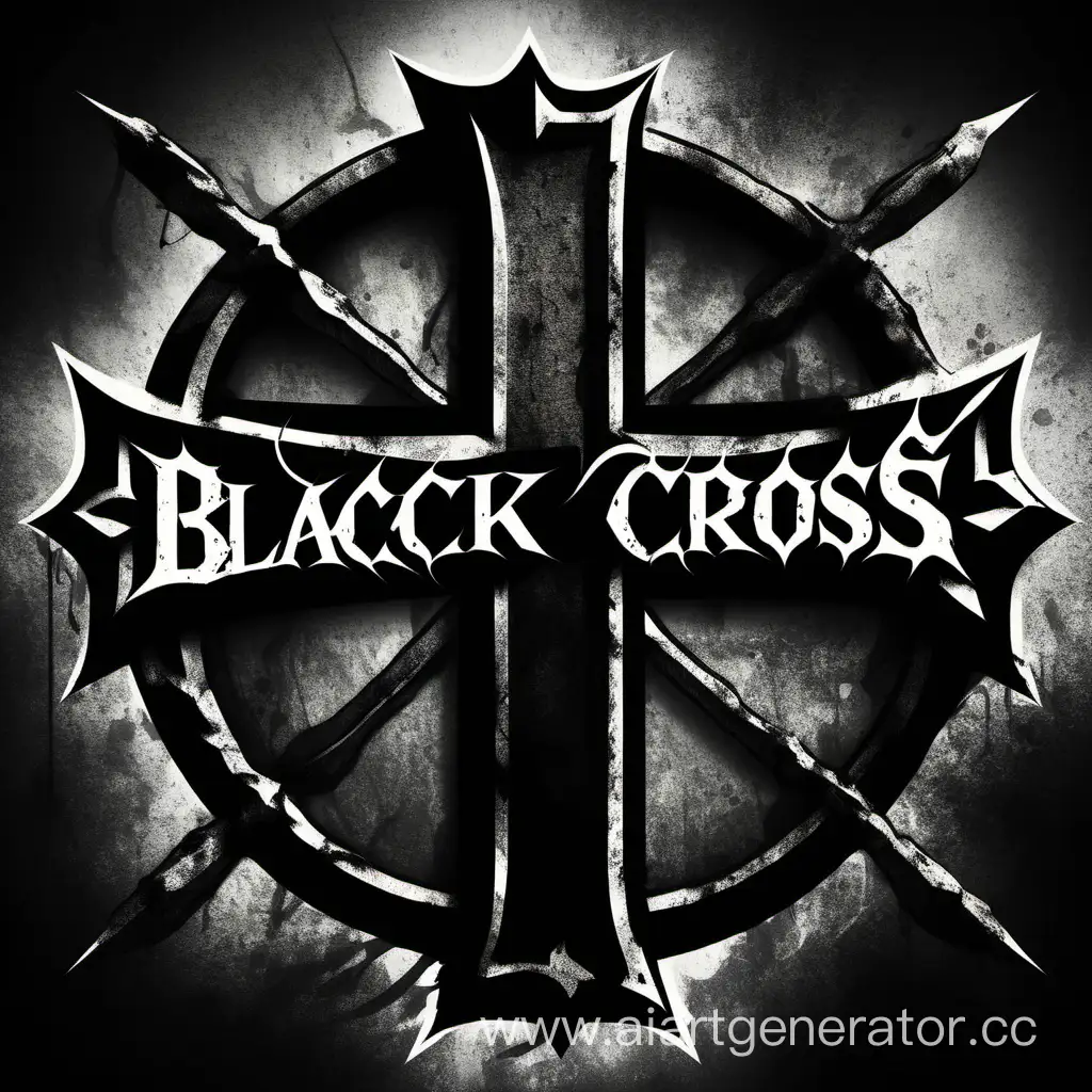 The Black Cross clan logo