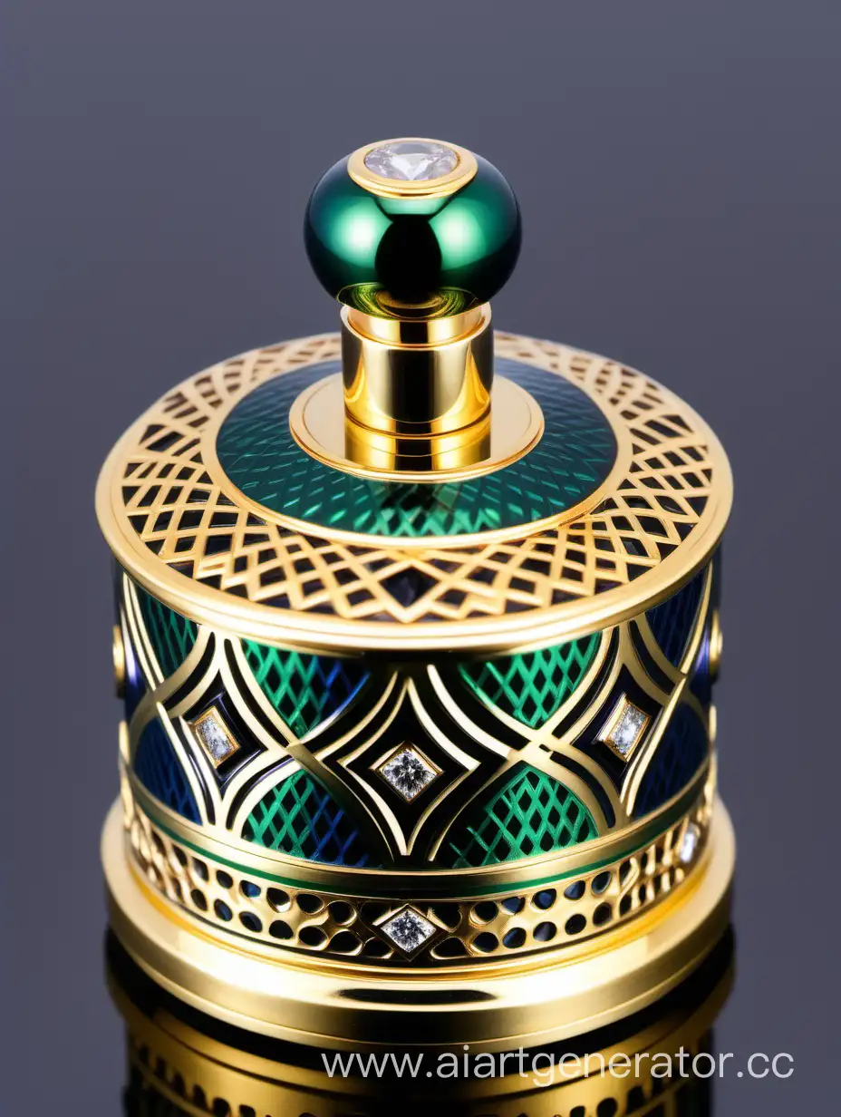 Exquisite-DoubleHeight-Luxury-Perfume-Cap-with-Gold-and-Arabesque-Design