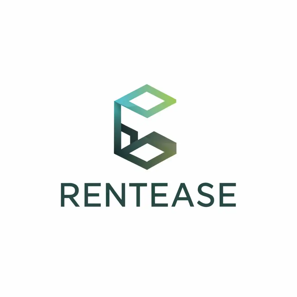 a logo design,with the text "RentEase", main symbol:Any,Moderate,clear background