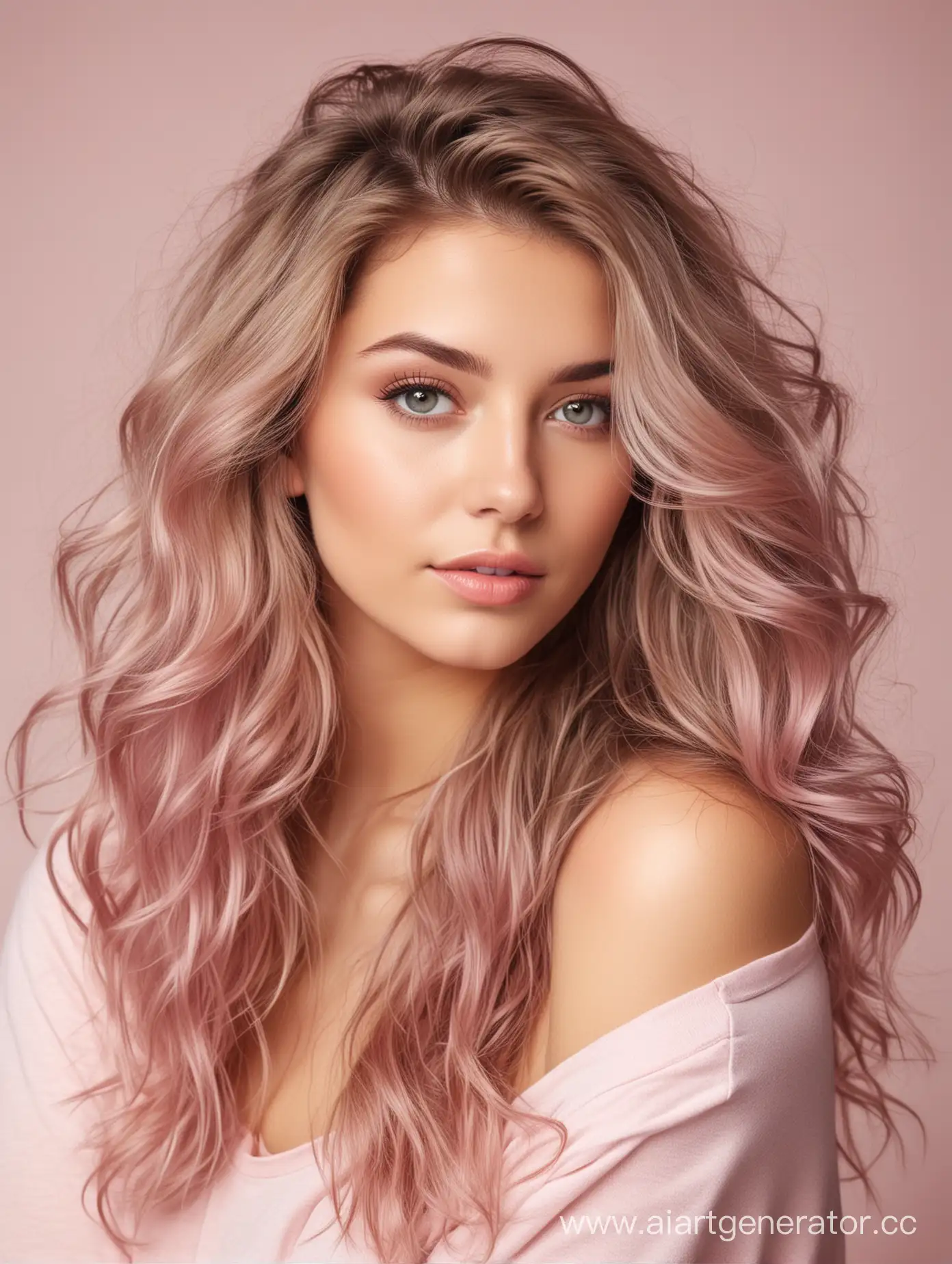 Ethereal-Portrait-of-a-Young-Woman-with-Lush-Pastel-Hair