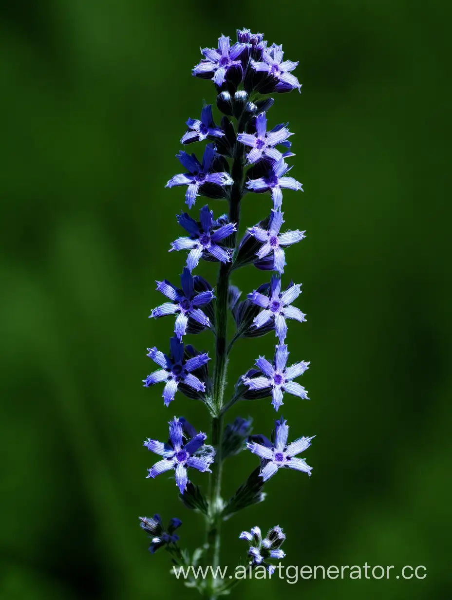 Serene-Blue-Vervain-Blooming-in-a-Sunlit-Meadow