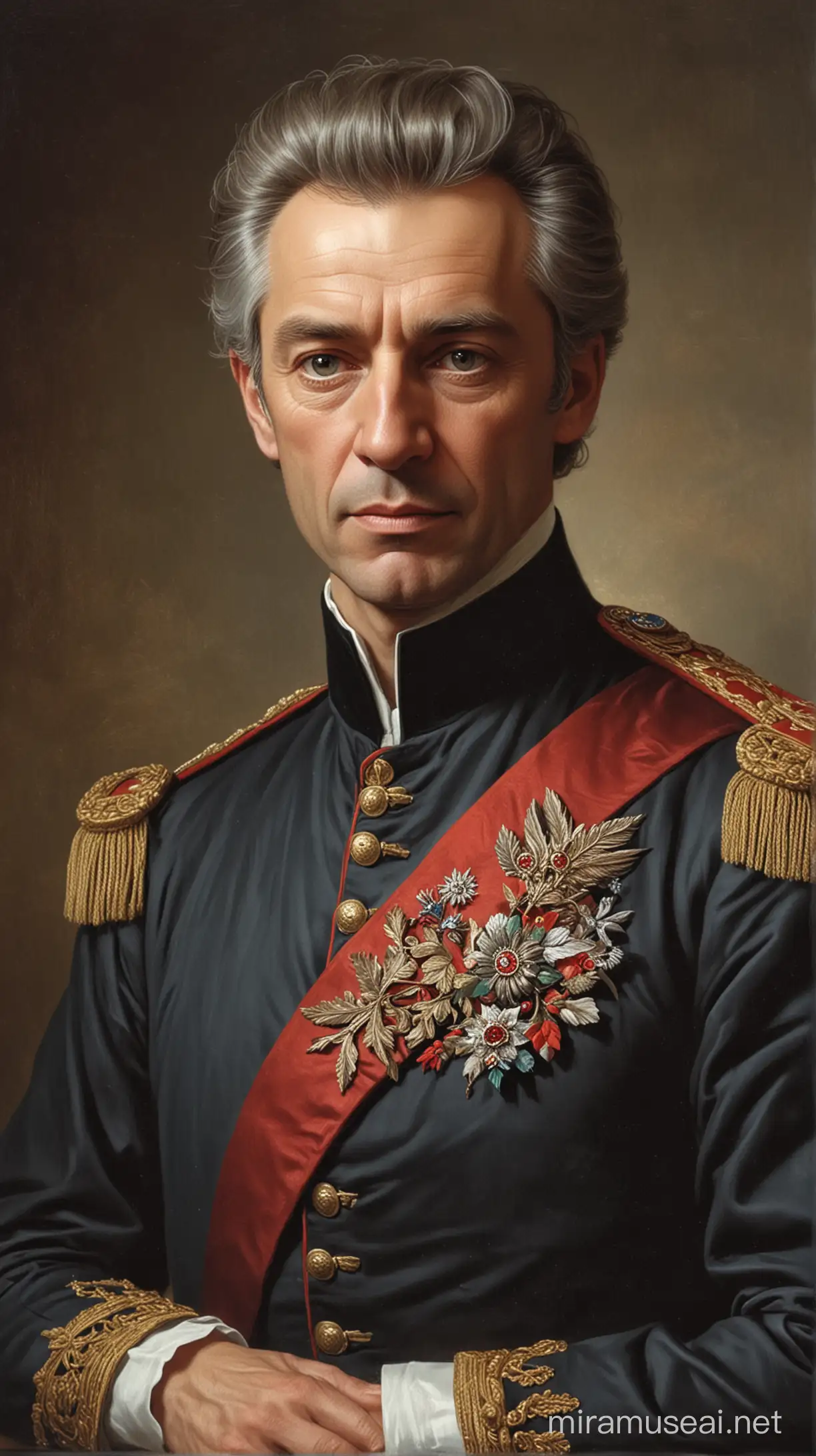 Prince Vasiliy Kuragin Portrait in War and Peace Novel