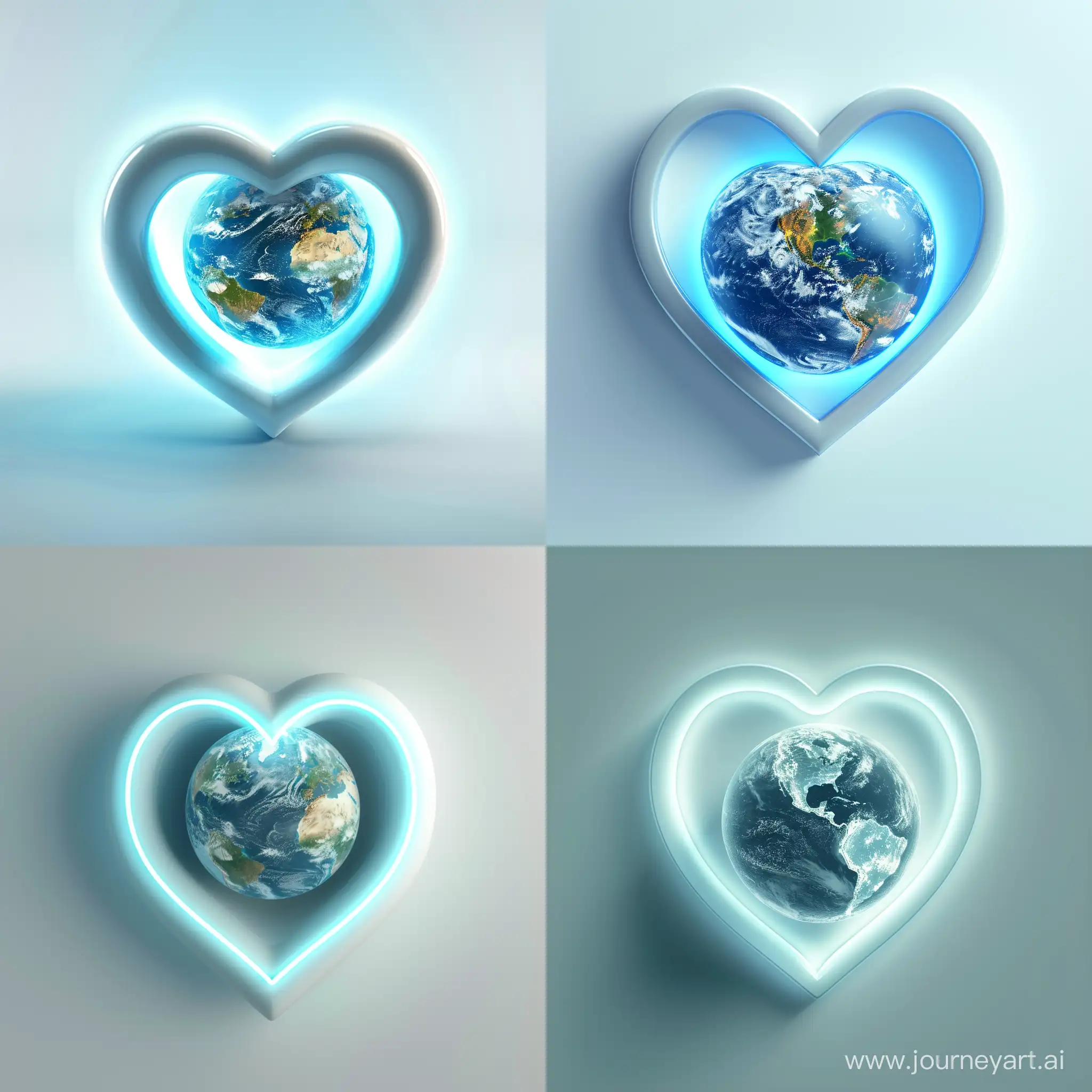 Glowing-Heart-with-3D-Earth-Inside-on-White-Background