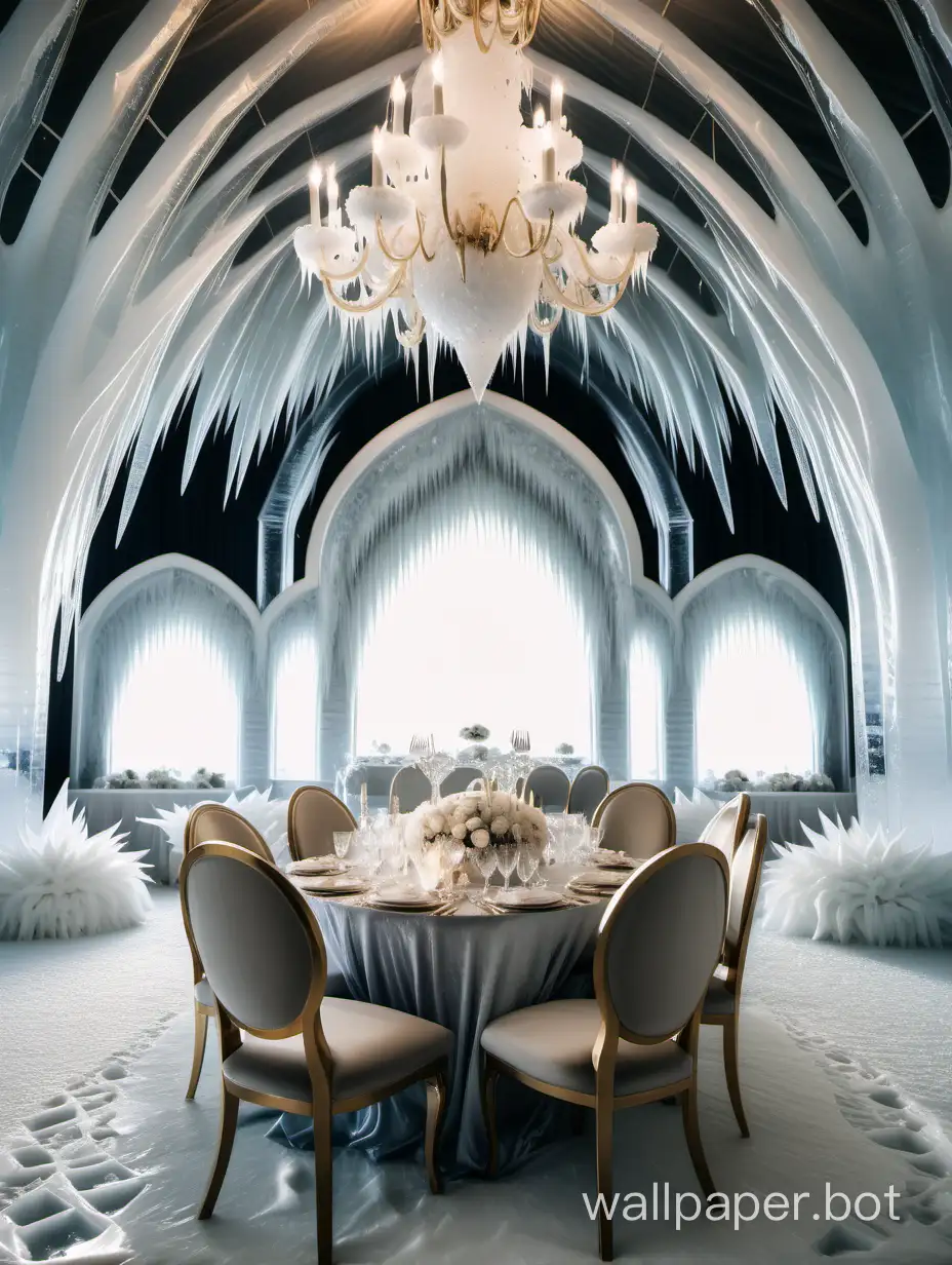 Majestic-Ice-Wedding-Reception-with-Detailed-Ice-Sculptures-and-Fur-Accents