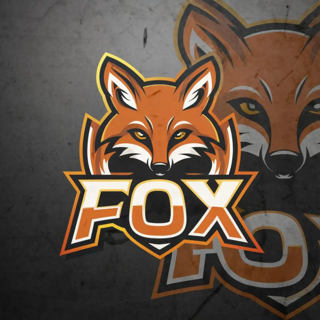 LOGO-Design-For-Fox-Fitness-Bold-Fox-Symbol-on-Clear-Background