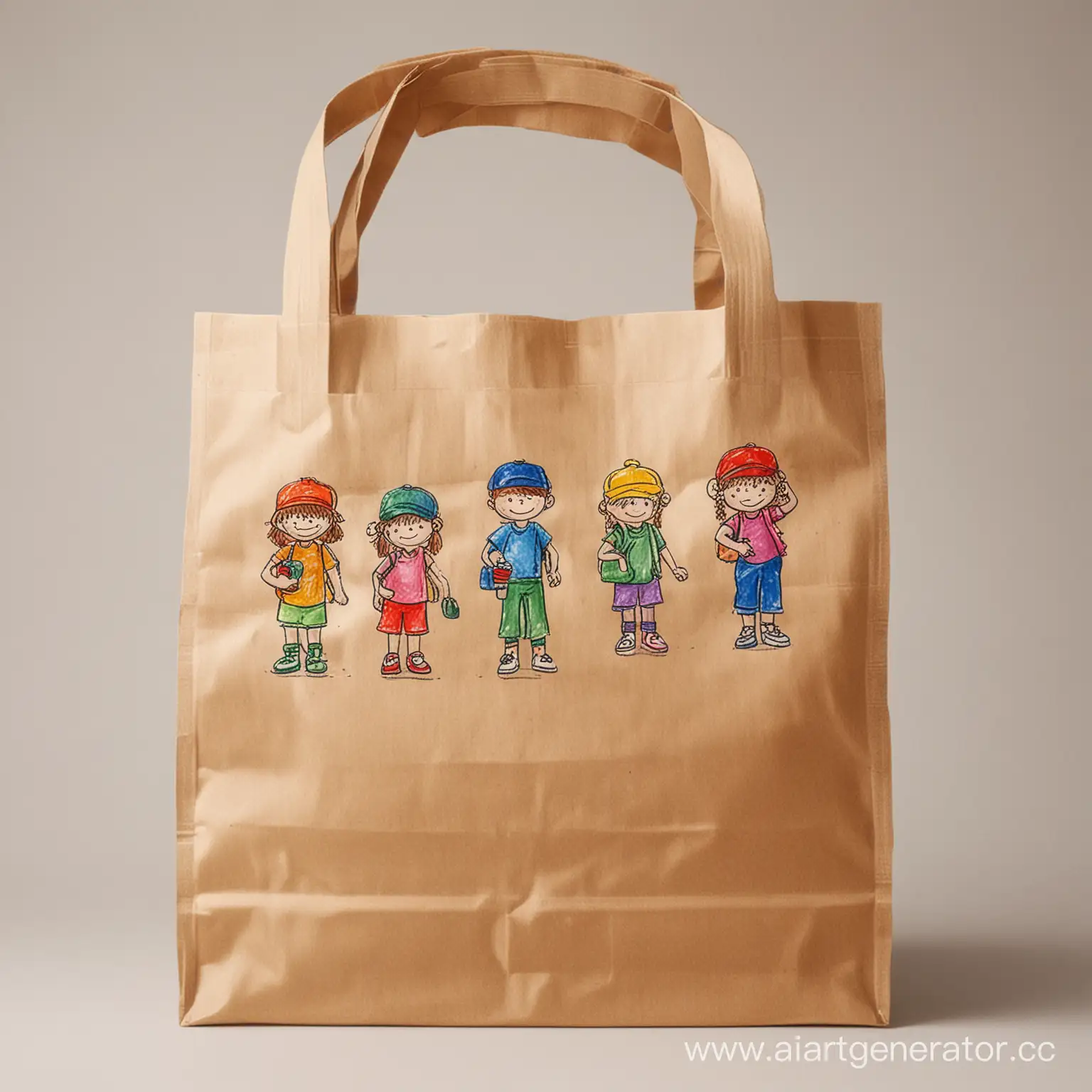 Colorful-Little-People-Emerging-from-Open-Food-Delivery-Bag