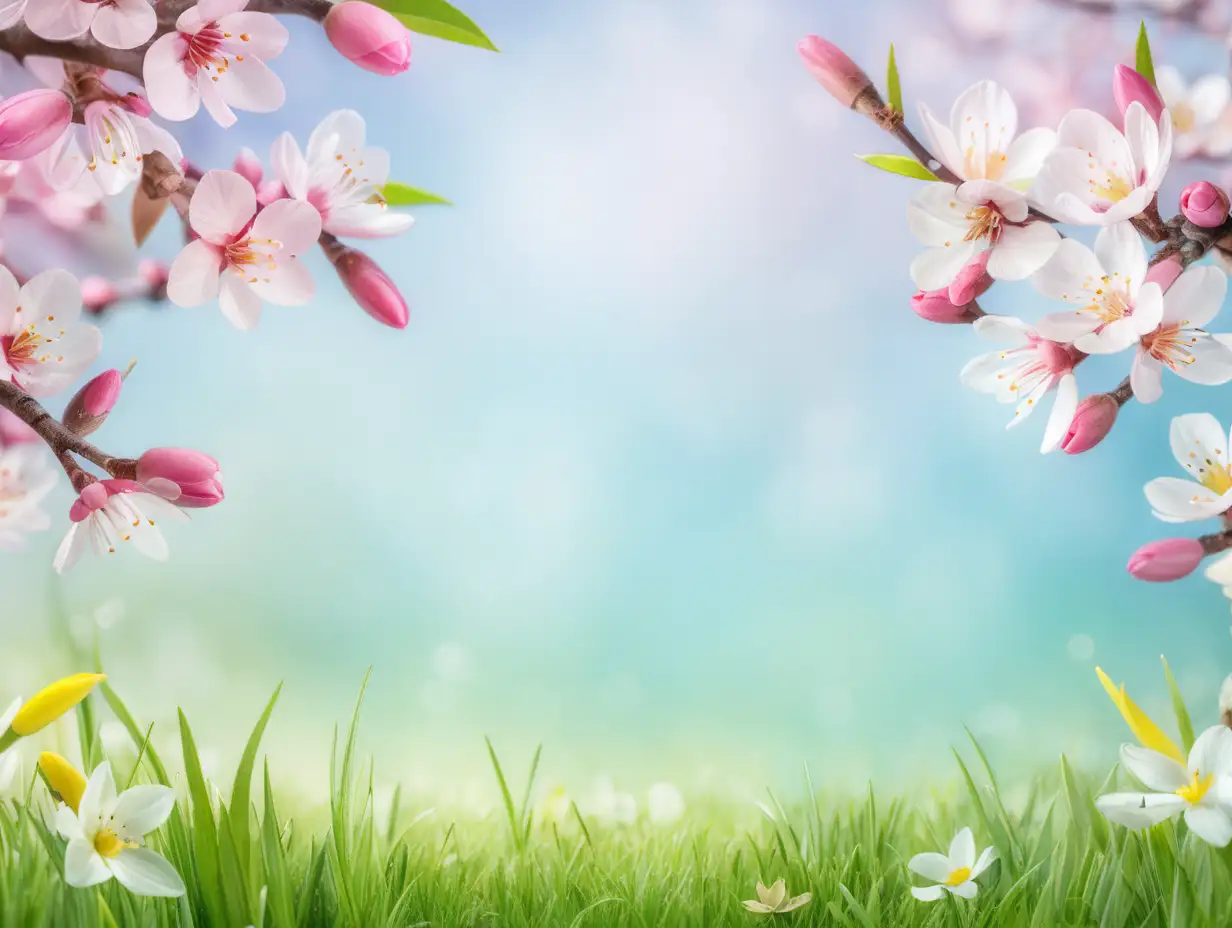 A spring background 