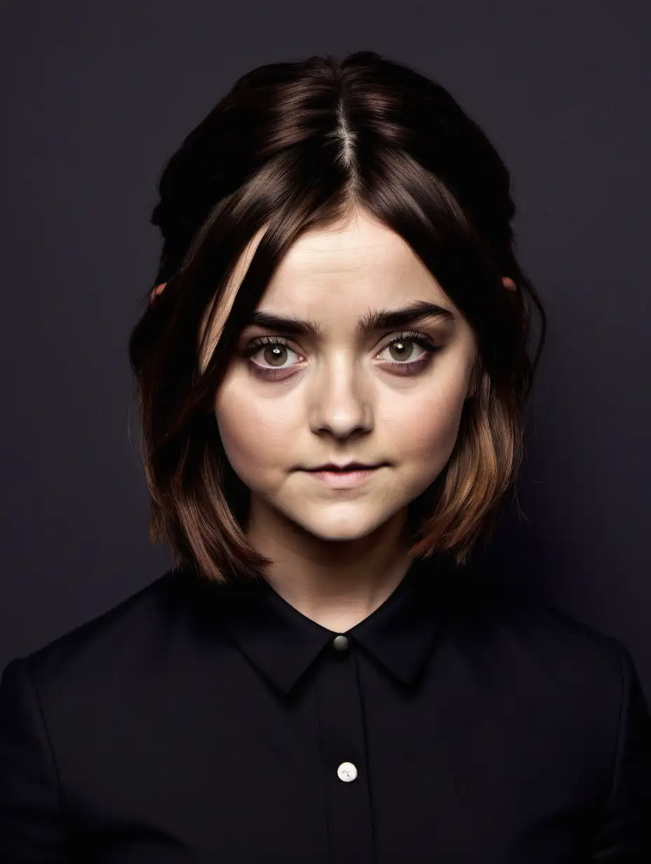 Jenna Coleman and Maisie Williams Inspired Portrait