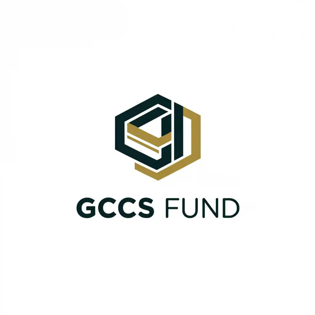 a logo design,with the text "GCCS FUND", main symbol:Hexagon,Moderate,be used in Technology industry,clear background