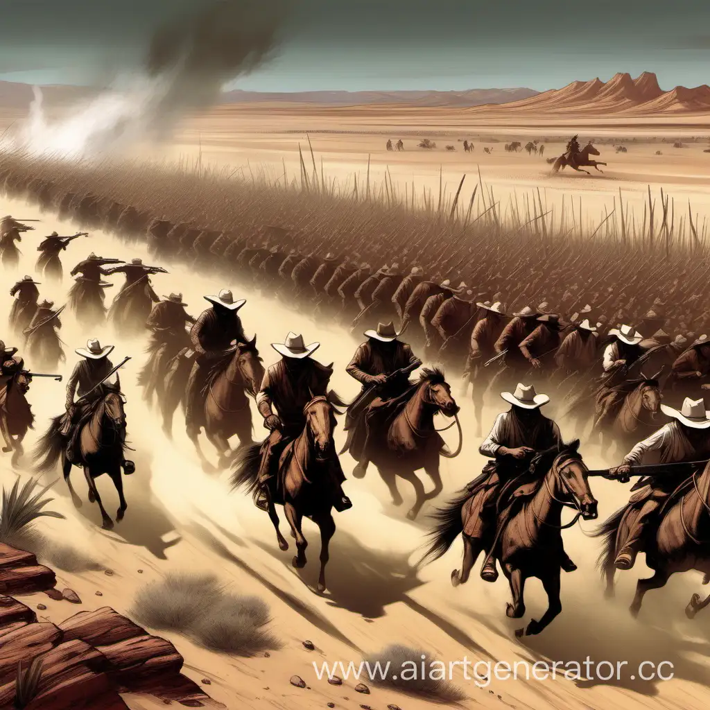 Desert-Ambush-Wounded-Cowboys-Defend-Against-SpearWielding-Tribes