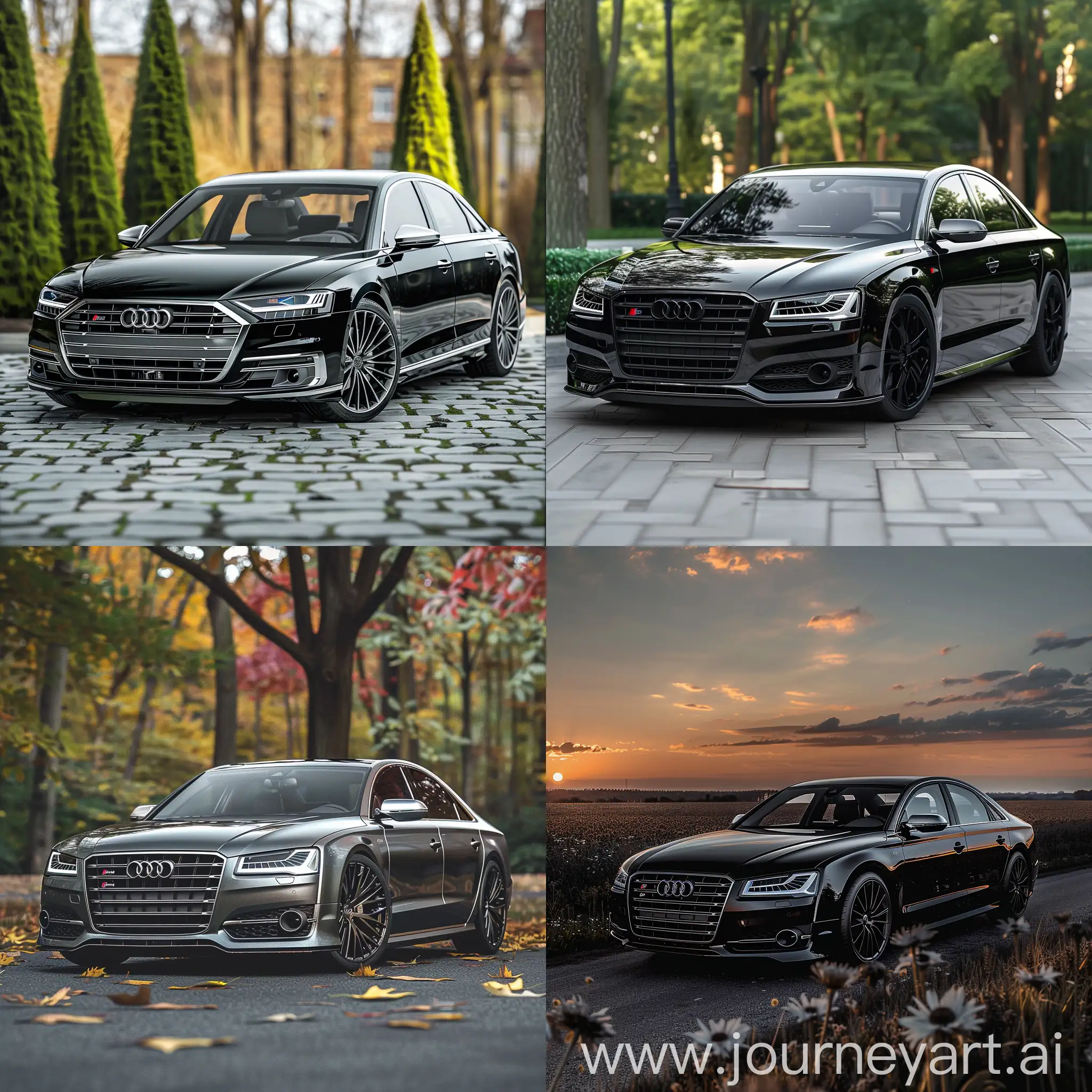 Audi s8 2017 realistic 8k