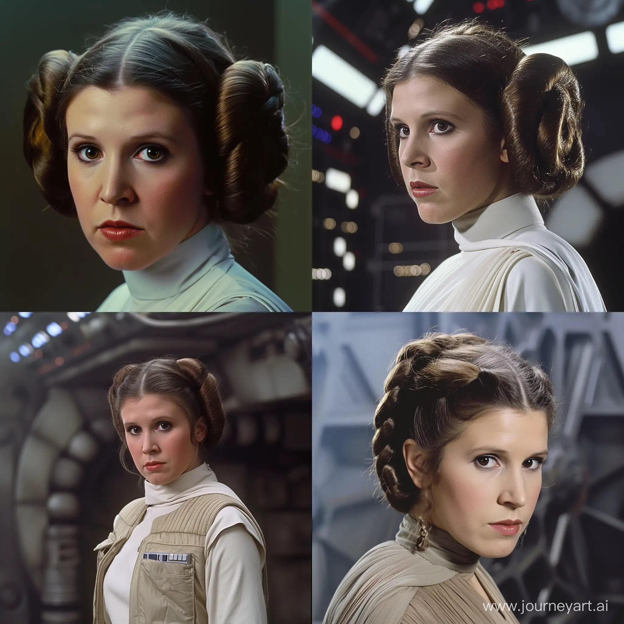 Princess-Leia-Organa-Portrait-in-Star-Wars-Universe