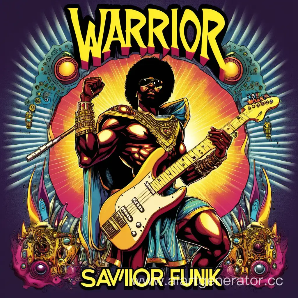 Futuristic-Funk-Warrior-Saving-the-Music-Universe