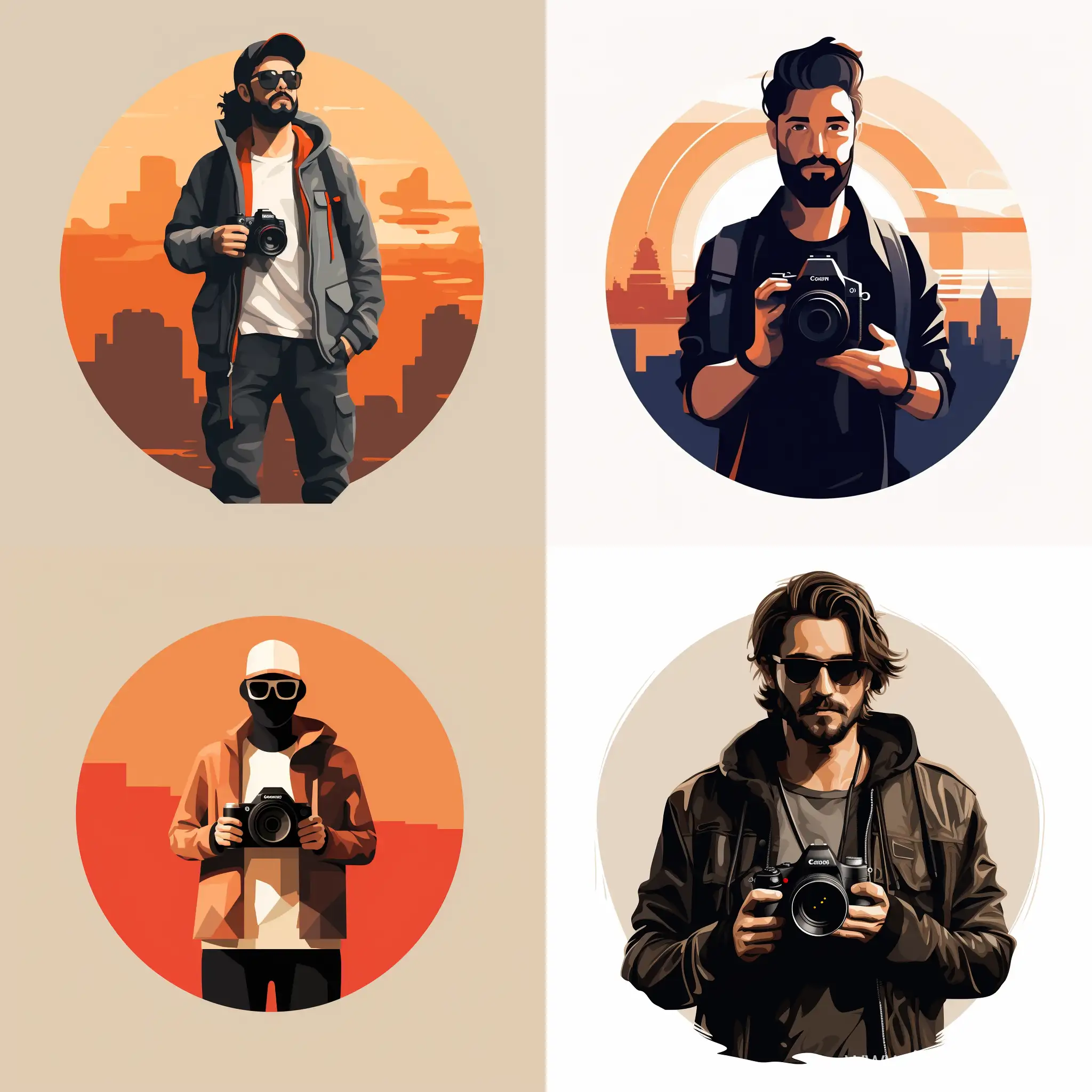 Minimalistic-Vector-Style-Photographer-Character