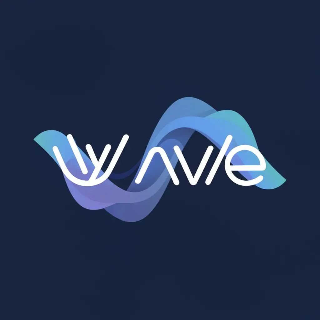 a logo design,with the text "Wave", main symbol:Design a logo that embodies the fluidity and elegance of waves in a clean and modern style. The logo should predominantly feature shades of blue, ranging from light to dark, creating a sense of depth and movement. The word 'Wave' should be integrated seamlessly into the design, using a sleek and minimalist font that complements the overall aesthetic.

Key Elements:

Colors: Utilize multiple shades of blue to represent the dynamic nature of waves. Incorporate gradients or subtle textures to add depth and dimension to the logo.
Typography: Choose a sophisticated and clean font for the word 'Wave.' Experiment with different weights and styles to find the perfect balance between modernity and readability.
Iconography: Consider incorporating abstract wave-like shapes or patterns to enhance the visual interest of the logo. Aim for simplicity and clarity in the iconography, avoiding overly intricate or cluttered designs.
Layout: Opt for a balanced and harmonious layout that allows each element of the logo to shine. Experiment with different compositions and arrangements to find the most visually appealing configuration.
Overall Aesthetic: Strive for a polished and professional look that conveys a sense of sophistication and refinement. Keep the design minimalist and clutter-free, focusing on capturing the essence of waves in a contemporary and stylish manner.,Moderate,clear background