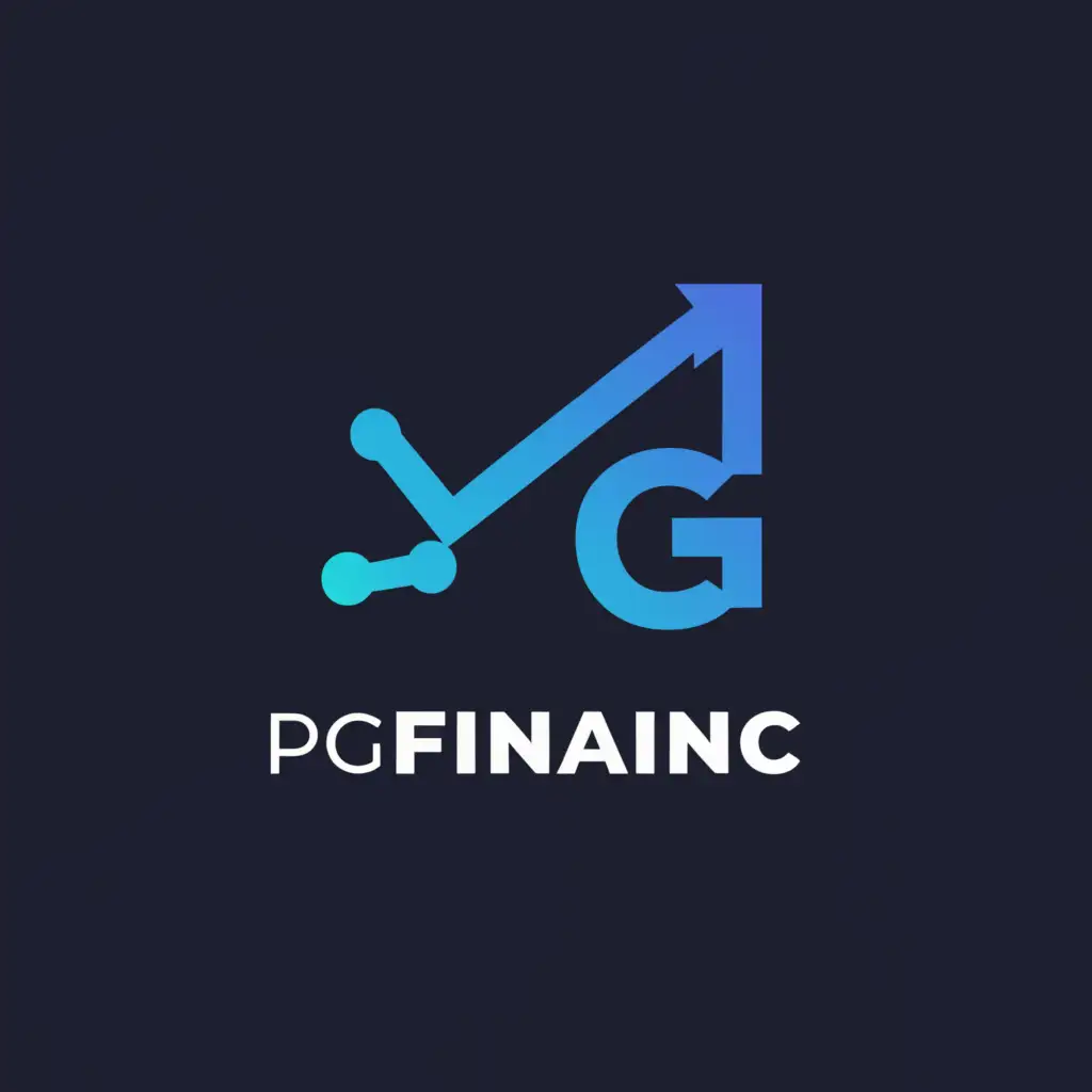 a logo design,with the text "PG finance", main symbol:trading,Minimalistic,be used in Finance industry,clear background