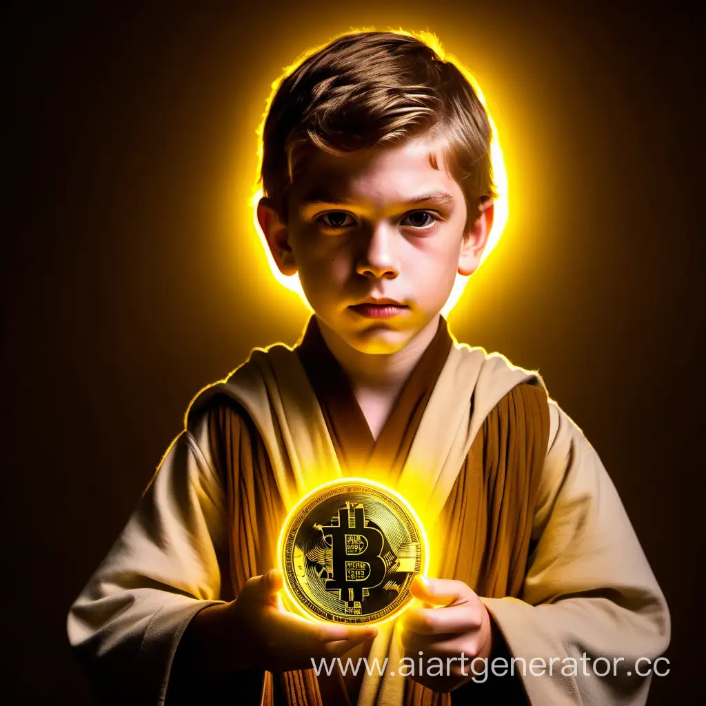 Star-Wars-Padawan-Holding-Cryptocurrency-with-Yellow-Ion-Lighting