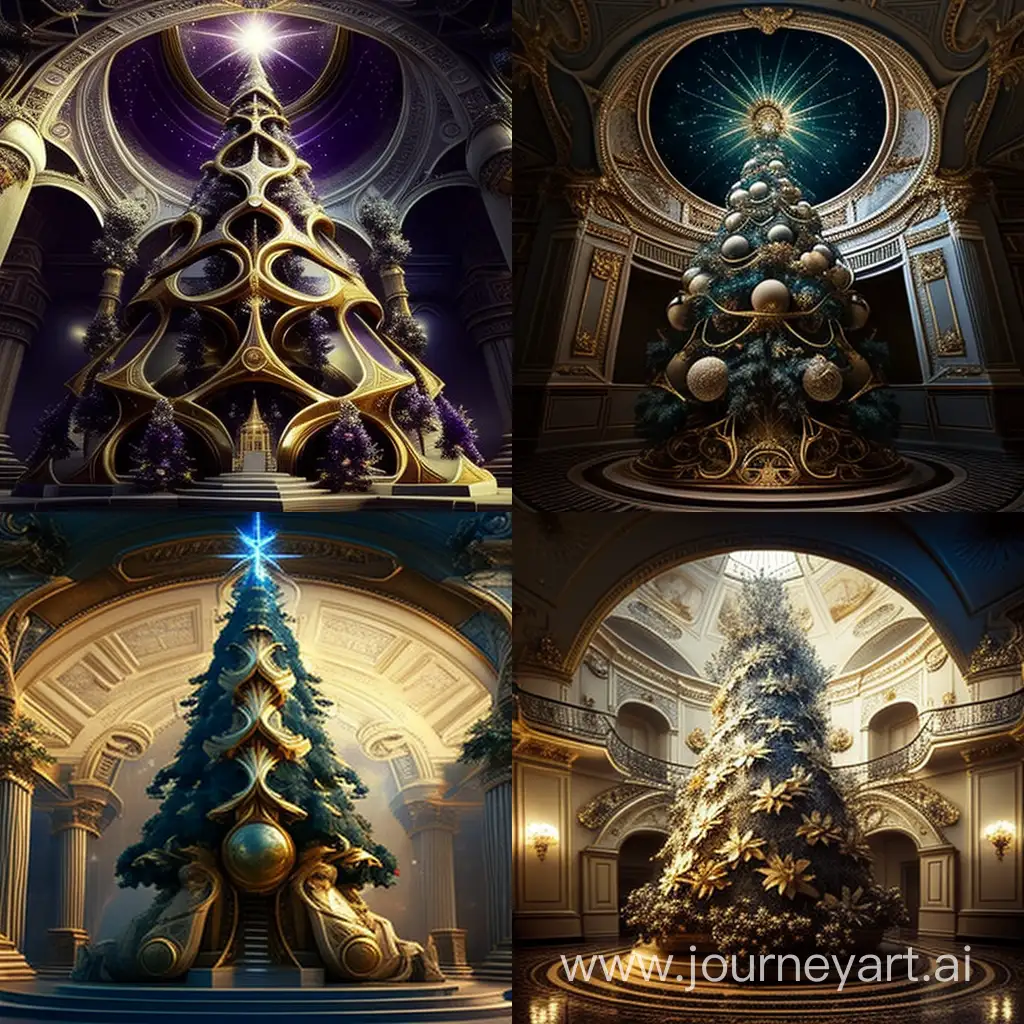 The most expensive and beautiful Christmas tree in the universe 