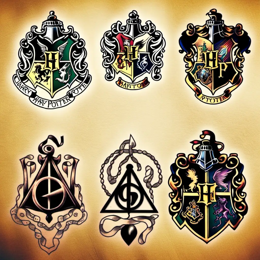 Charming Small Harry Potter Tattoos for Wizardry Enthusiasts