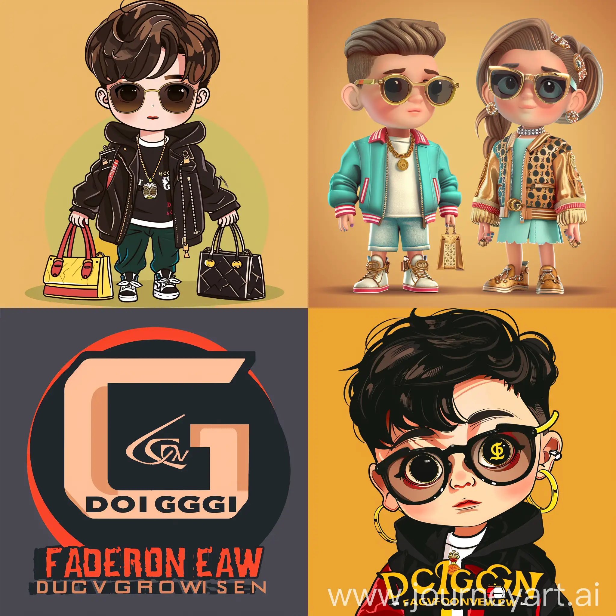 Logo Fashion For Boys
"🎉 Exciting News 🎉 We are thrilled to announce the grand opening of our new fashion store! 🛍️ Don't miss out on our exclusive Flash Sale with 20% off on all items! ✨ Get ready to indulge in the latest collections from renowned fashion houses like Gucci, Dolce & Gabbana, Burberry, and more! See you there! #FashionForward #GrandOpening"