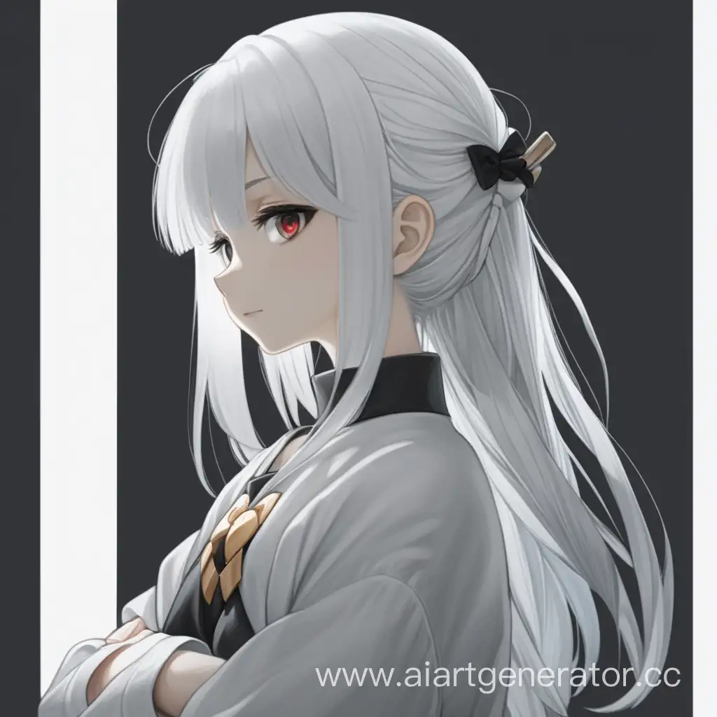 Anime-Girl-Profile-with-White-Hair-and-Black-Eyes