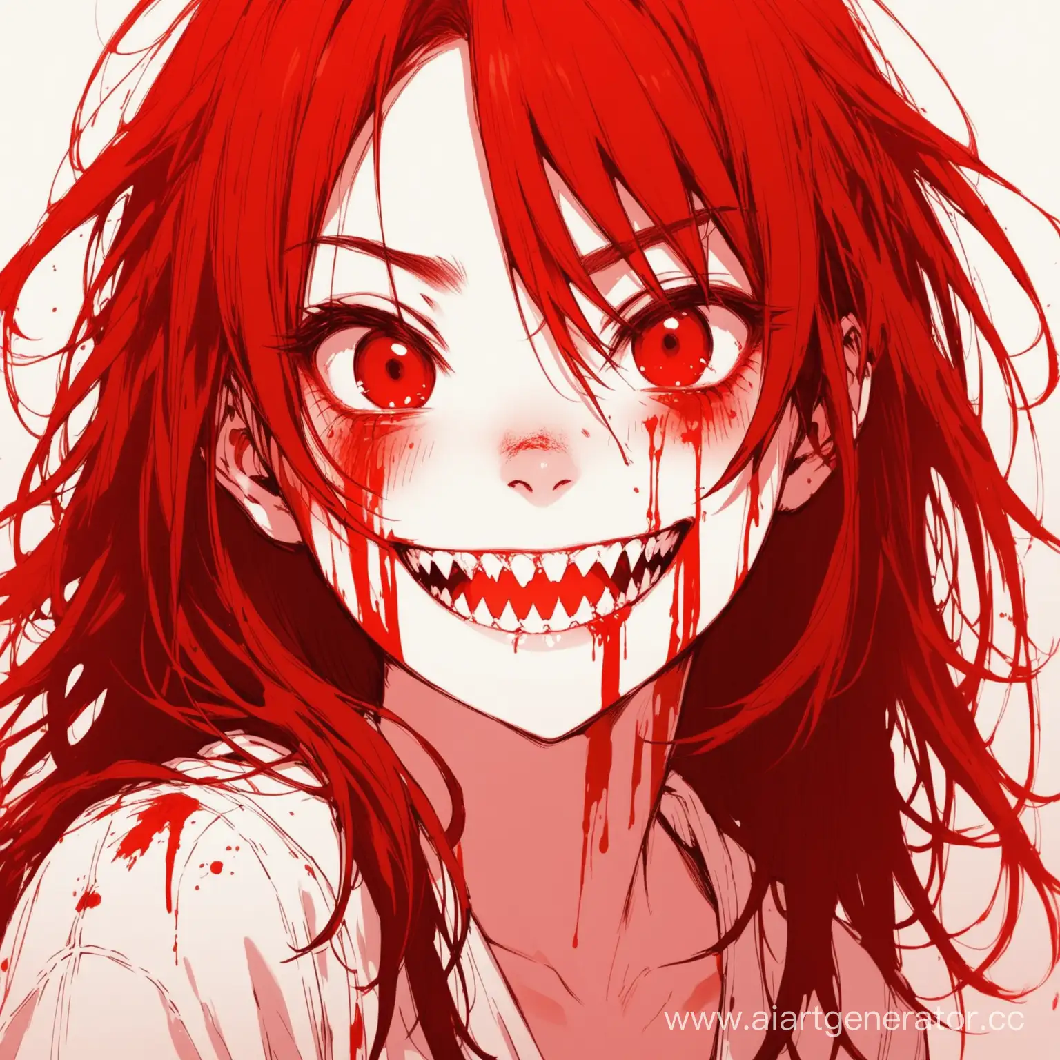 Ecstatic-Girl-with-a-Sinister-Grin-and-BloodRed-Filtered-Ambiance