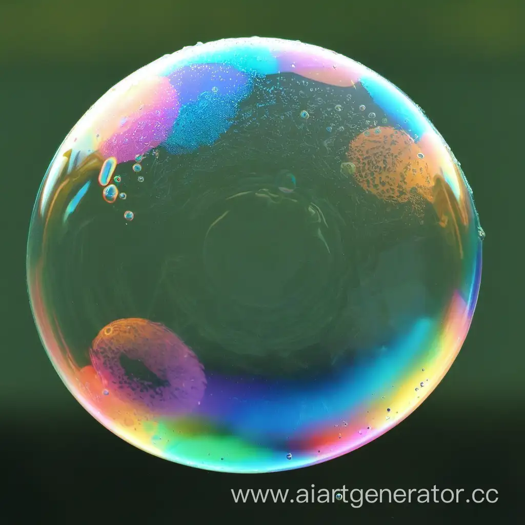Colorful-Soap-Bubbles-Floating-in-Sunlight