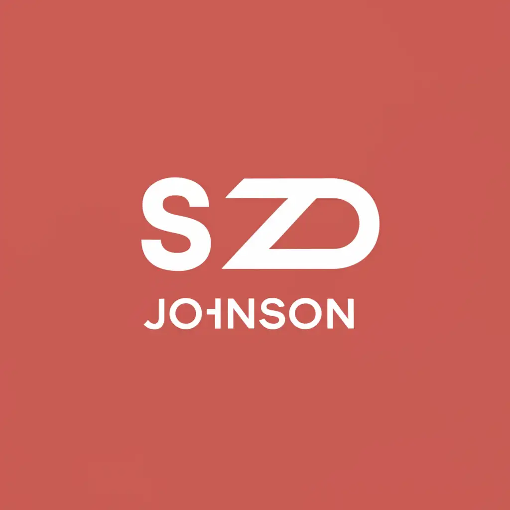 a logo design,with the text "johnson", main symbol:SZD,Moderate,be used in Technology industry,clear background