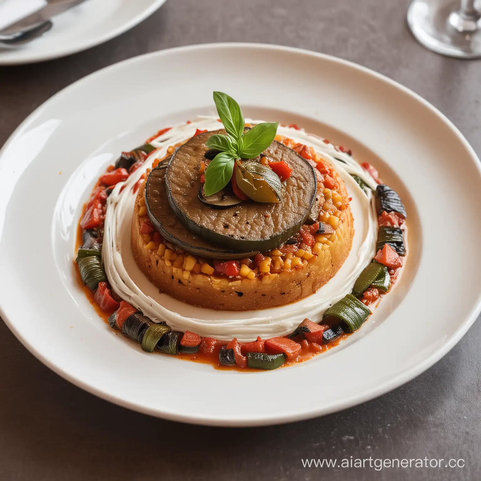 Exquisite-Ratatouille-Dish-Presentation-in-HighEnd-Restaurant