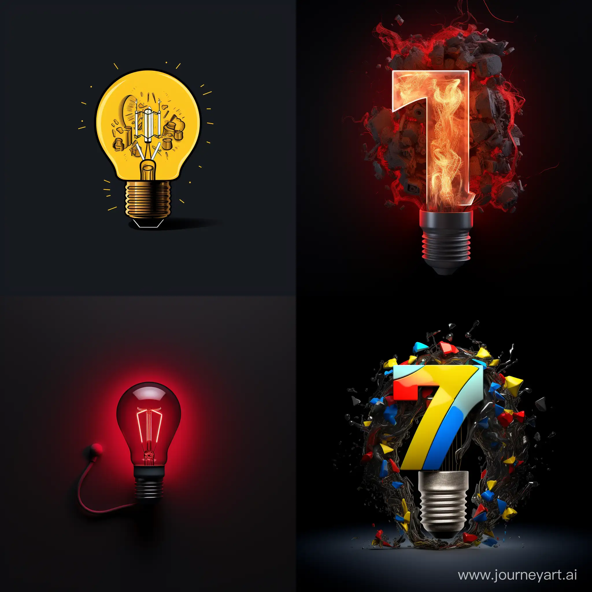 YouTube-Technology-Channel-Logo-Its-Working-with-Bulb-and-Light-Switch