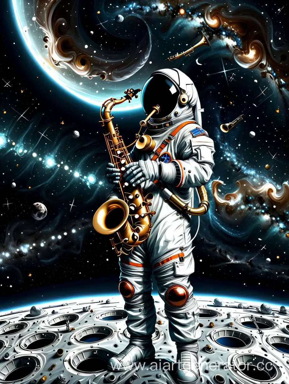 Cosmic-Serenade-SpaceClad-Saxophonist-in-Zero-Gravity