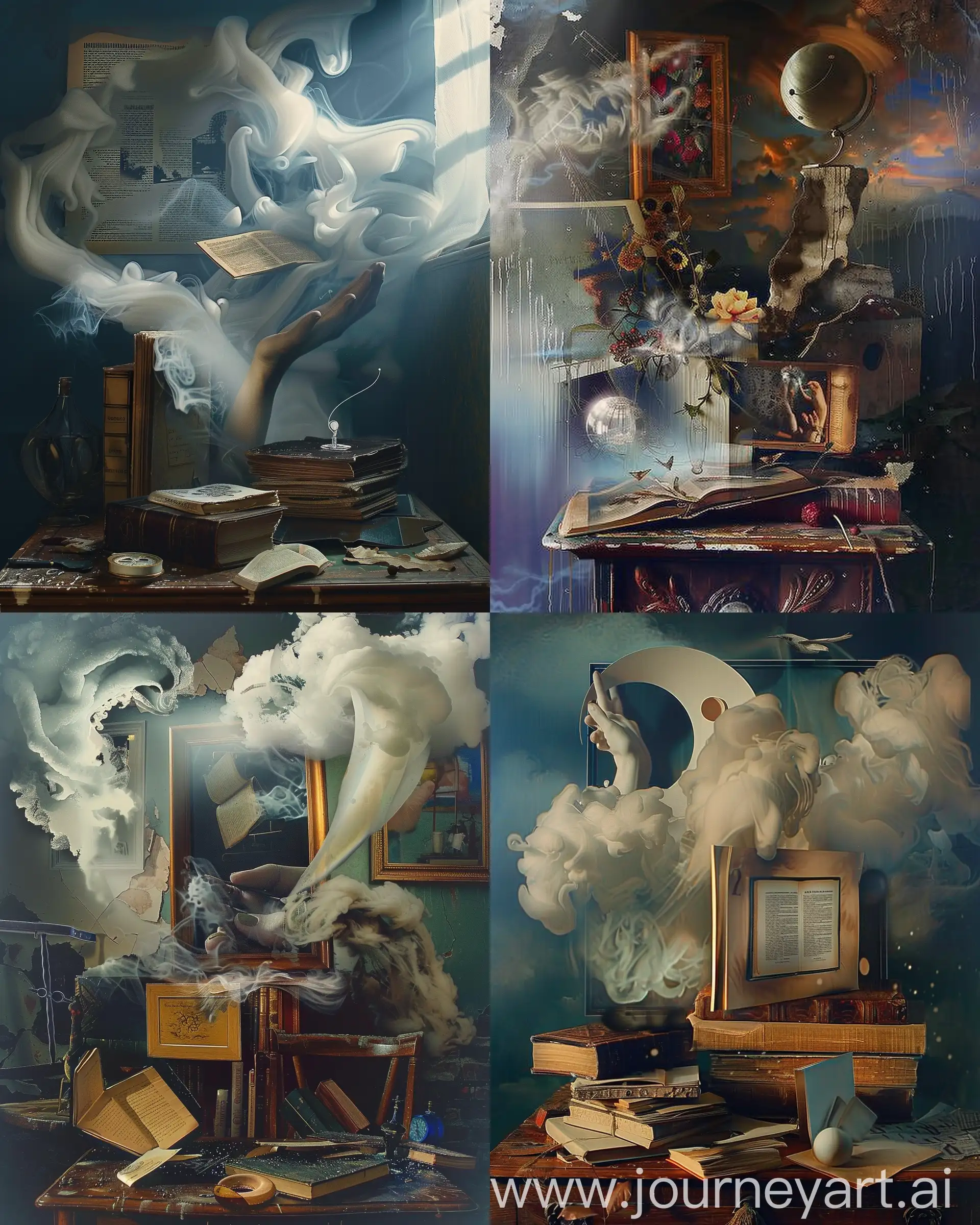 https://i.postimg.cc/Z59shwqL/0b808710ca215c77b61a6dddccd8bd35.jpg, staged photography in style of jeffrey g batchelor paintings, abstract atmosphere, surrealism object, poetical, mysterious atmosphere  --ar 4:5