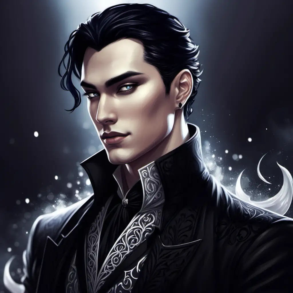 Rhysand Fan Art Capturing the Enigmatic High Lord of the Night Court