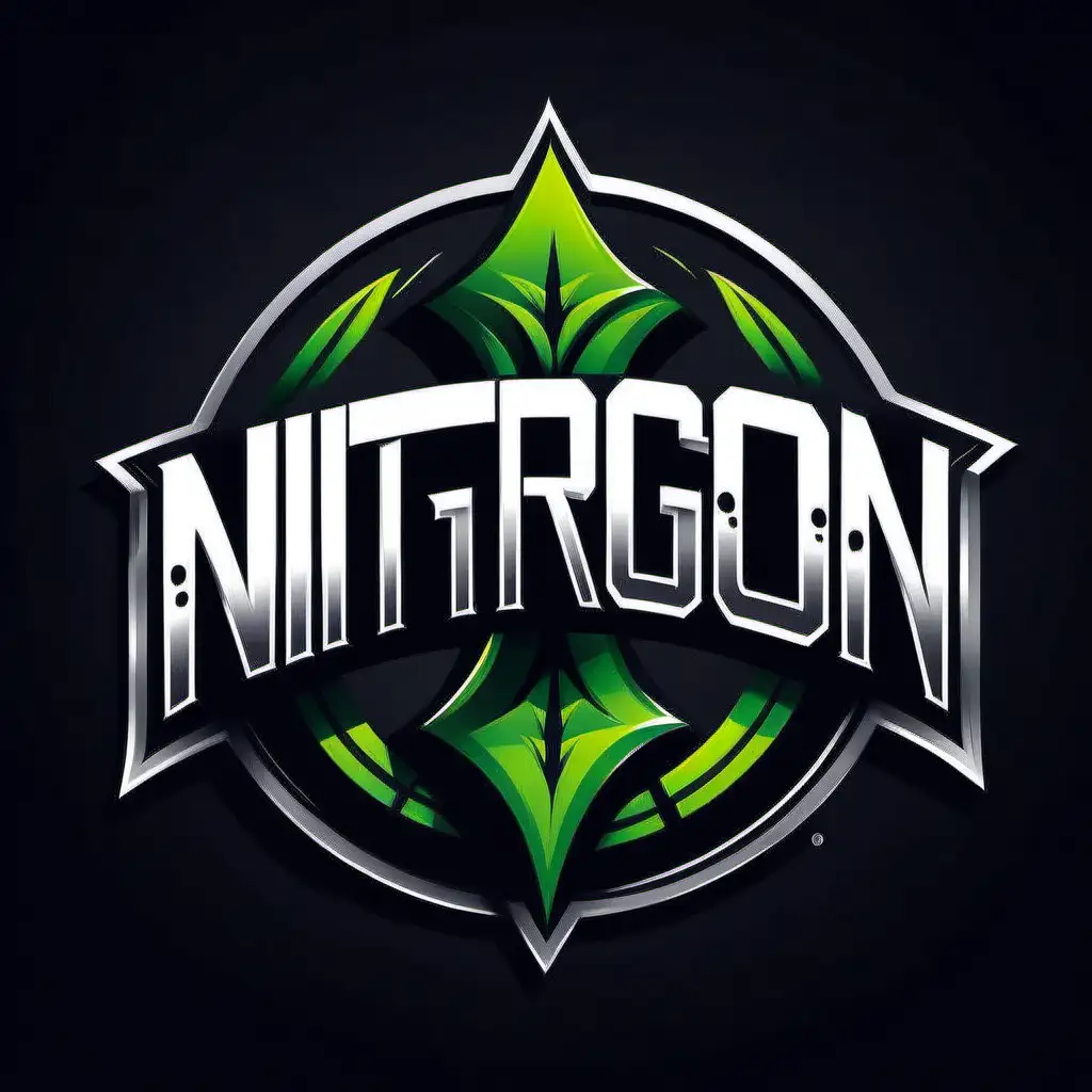 Edgy NitroGen Nutrition Logo Design for Preworkout Enthusiasts